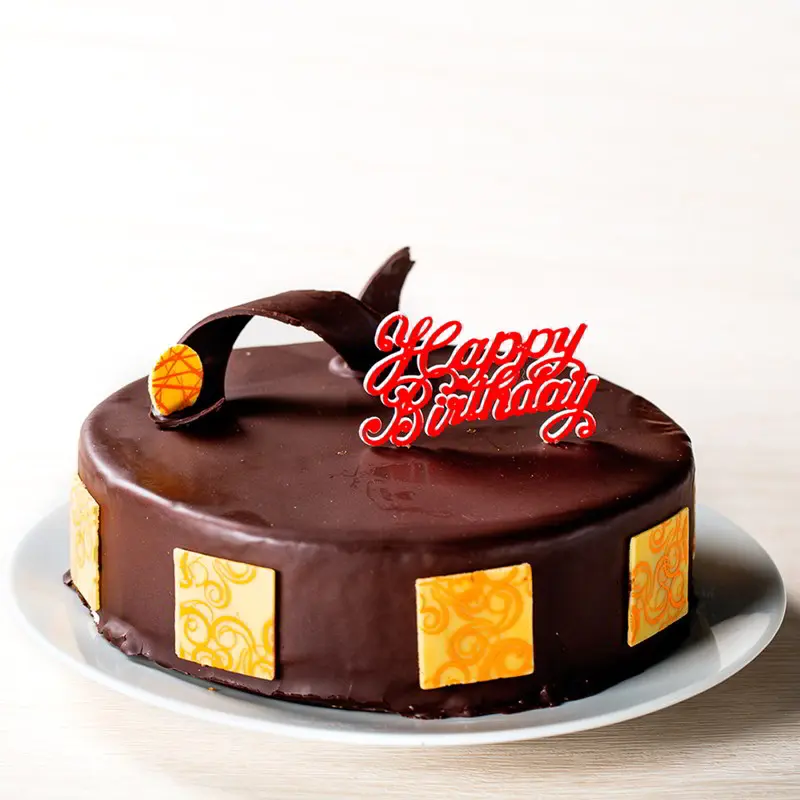 Kue Tart Siram Coklat