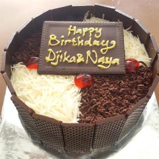 Kue Tart Coklat Keju