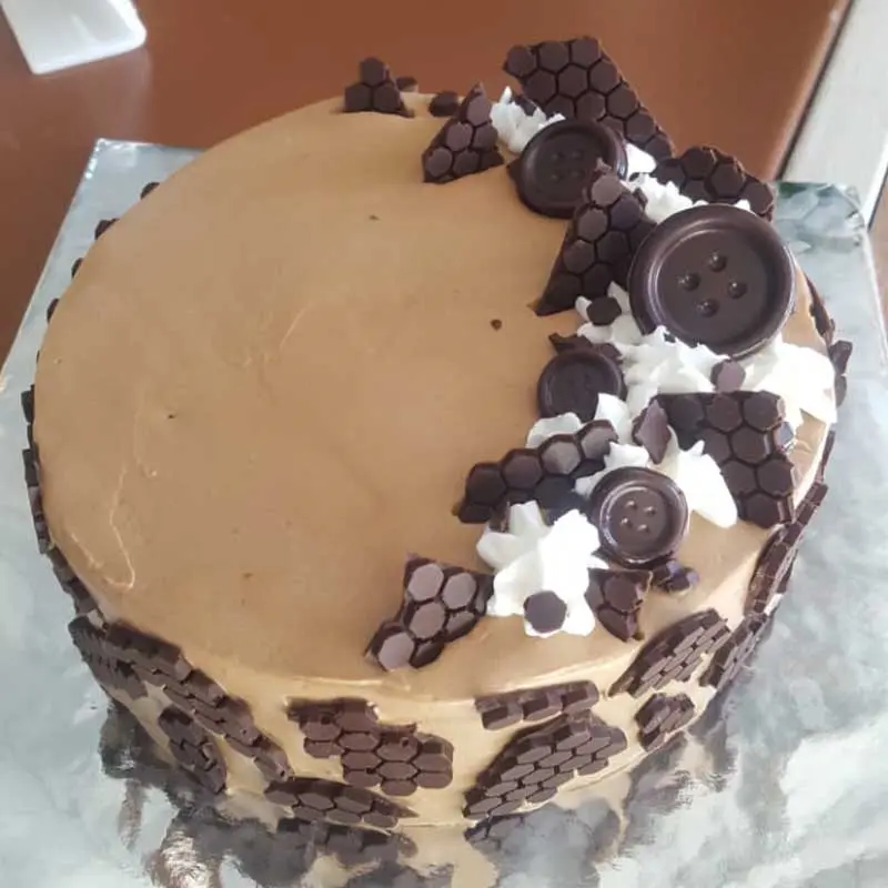 Kue Tart Custom Coklat