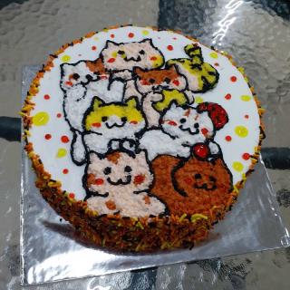 Kue Tart Dekoratif Kucing