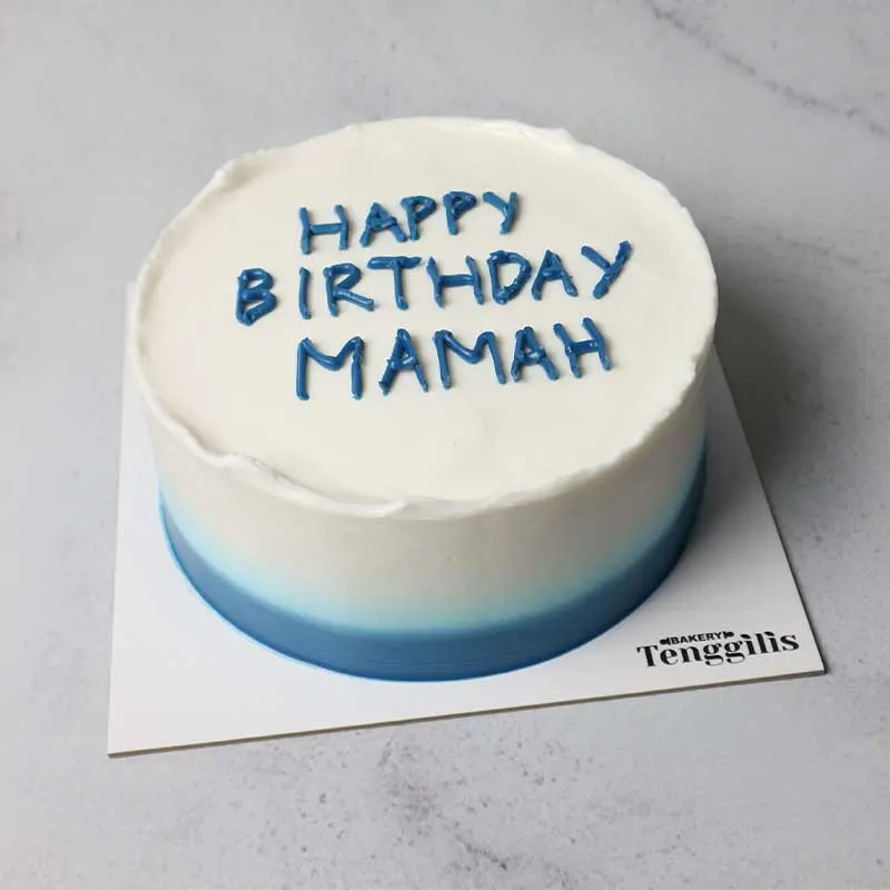 Kue Tart Cream Blue