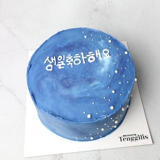 Kue Tart Dark Blue Sky