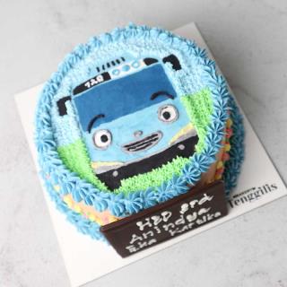 Kue Tart Kartun Bis Tayo